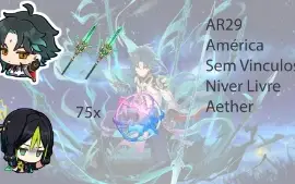 AR29 - Xiao + 2 Jades + Tighnari + 75 tiros