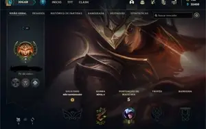Conta Mono Talon Smurf 3 Skin Do talon + Novo Passe Lvl 30