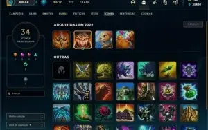 Conta Mono Talon Smurf 3 Skin Do talon + Novo Passe Lvl 30