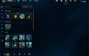 Conta Mono Talon Smurf 3 Skin Do talon + Novo Passe Lvl 30