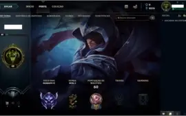 Conta LOL Diamante IV - 85 Vitória e 34 Derrota