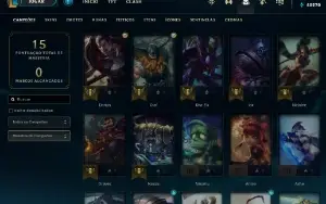 Conta PLATINA 4 - Win 77% - LOL (league of legends) ELOMOON