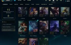 Conta PLATINA 4 - Win 77% - LOL (league of legends) ELOMOON