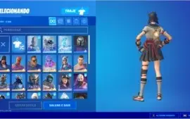 CONTA FORTNITE 46 SKIN/PACOTE CONGELADO + PASSE ATUAL
