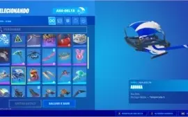 CONTA FORTNITE 46 SKIN/PACOTE CONGELADO + PASSE ATUAL