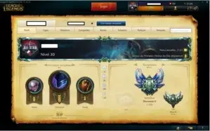 Conta League of Legends DIAMANTE 5