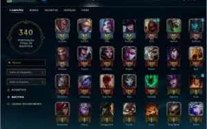 Acc Platina 3, borda diamante, todos champs, mais de 85skins