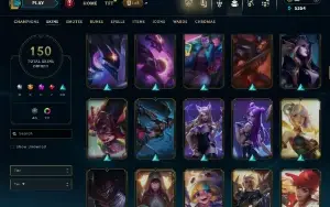 Conta De League Of Leagends/Full Acesso/Brl / 150 Skins /
