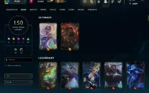 Conta De League Of Leagends/Full Acesso/Brl / 150 Skins /