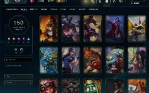 Conta De League Of Leagends/Full Acesso/Brl / 150 Skins /