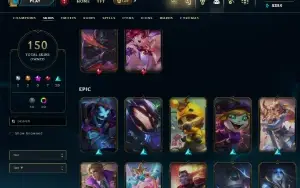 Conta De League Of Leagends/Full Acesso/Brl / 150 Skins /