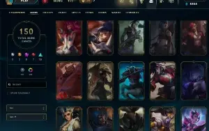 Conta De League Of Leagends/Full Acesso/Brl / 150 Skins /