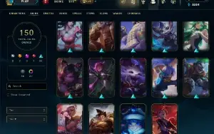 Conta De League Of Leagends/Full Acesso/Brl / 150 Skins /
