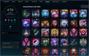 Conta full Skin com Pax SIVIR GOLD 1