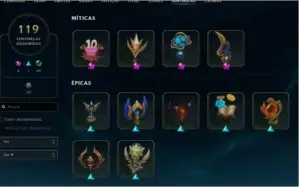Conta full Skin com Pax SIVIR GOLD 1