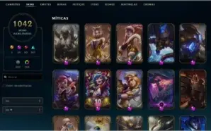 Conta full Skin com Pax SIVIR GOLD 1