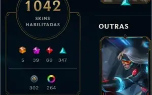 Conta full Skin com Pax SIVIR GOLD 1