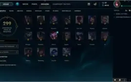 Conta Diamante League of Legends