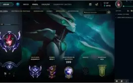 Conta Diamante League of Legends