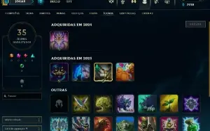 conta lol mestre