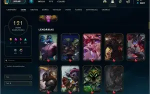 Conta Gold 3 Ex Platina 121 Skins 2 Ultimate