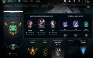 Conta Gold 3 Ex Platina 121 Skins 2 Ultimate
