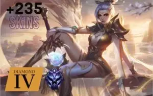 Conta Diamante 4 - 230+ Skins | 152 Campeões