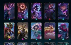 Lol 1710 Skins Jax Pax e TF pax todos os dados