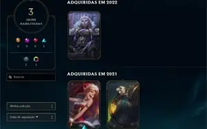 PLATINA 4 | 26 SKINS | 20 ESSENCIA MITICA | CONTA LOL