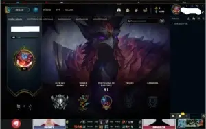 CONTA VALORANT,LEAGUE OF LEGENDS