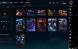 CONTA LOL P1 SOLO/D4 FLEX - 138 campeões