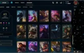 CONTA LOL P1 SOLO/D4 FLEX - 138 campeões