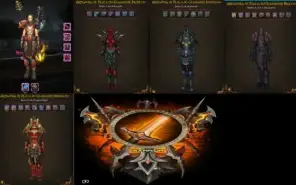 Conta PVP insana! Repleta de transmogs e mounts pvp related