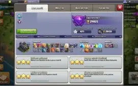 Conta Clash Of Clans CV9