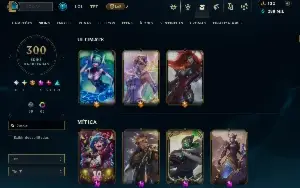 Conta De Lol - 300 Skins (Platina Ii)