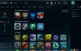CONTA CRIADA NA SEASON 1 DO LOL