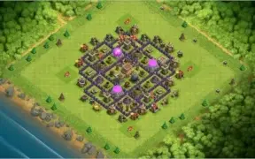 Clash Of Clans Centro de Vila 8