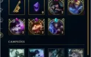 Conta Diamante 2, com mais de 200 skins.