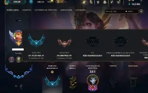 Bronze 4 com 100 Champs e 65 Skins