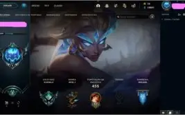 🎀🧸Platina 2 muitas skins e campeão 🧸🎀