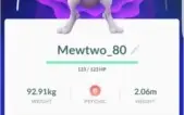 Conta Pokémon GO Nível 32 Time Instinct - Mewtwo + Lendários