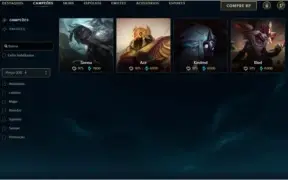 Conta de League of Legends