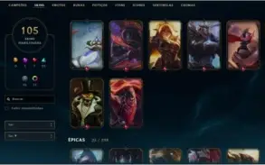 Conta de League of Legends