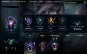Conta de League of Legends