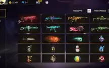 Conta Free fire gemada nível 72