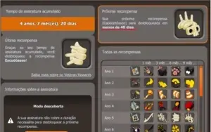 Pandawa lvl 200 com 4 anos, 7 mês(es), 20 dias p2p acumulado