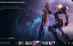 CONTA DE LOL COM RIVEN CAMPEONATO