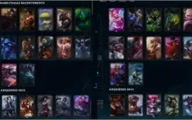 Conta de League of Legends - 93 campeões e 34 skins
