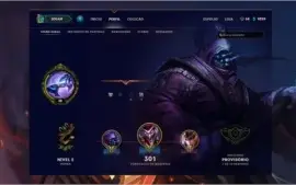 Conta de League of Legends - 93 campeões e 34 skins