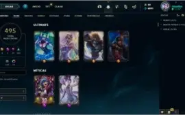 Conta de LoL